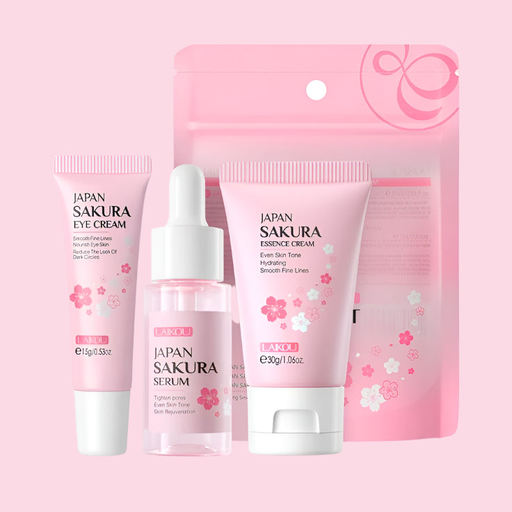 Pack de skincare Flor de Sakura
