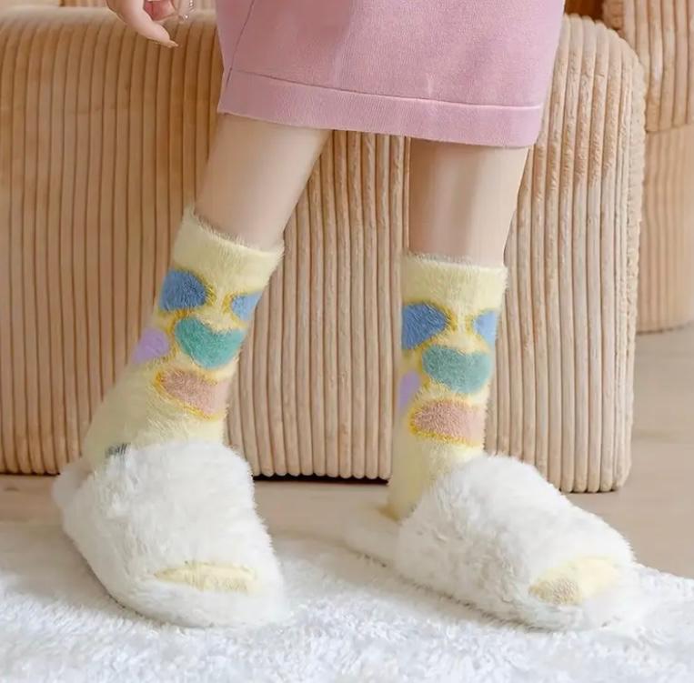 Medias afelpadas kawaii