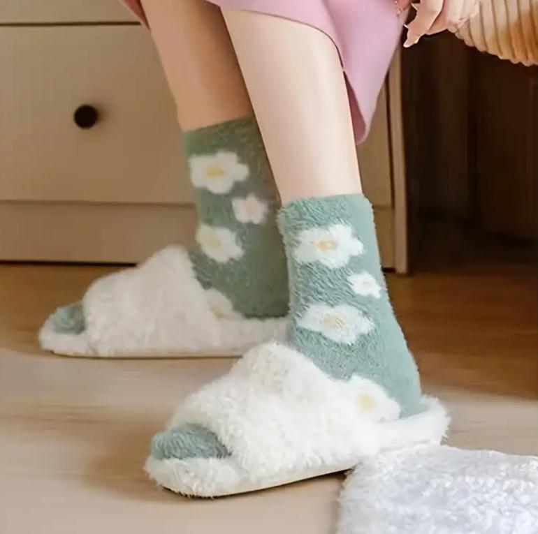 Medias afelpadas kawaii