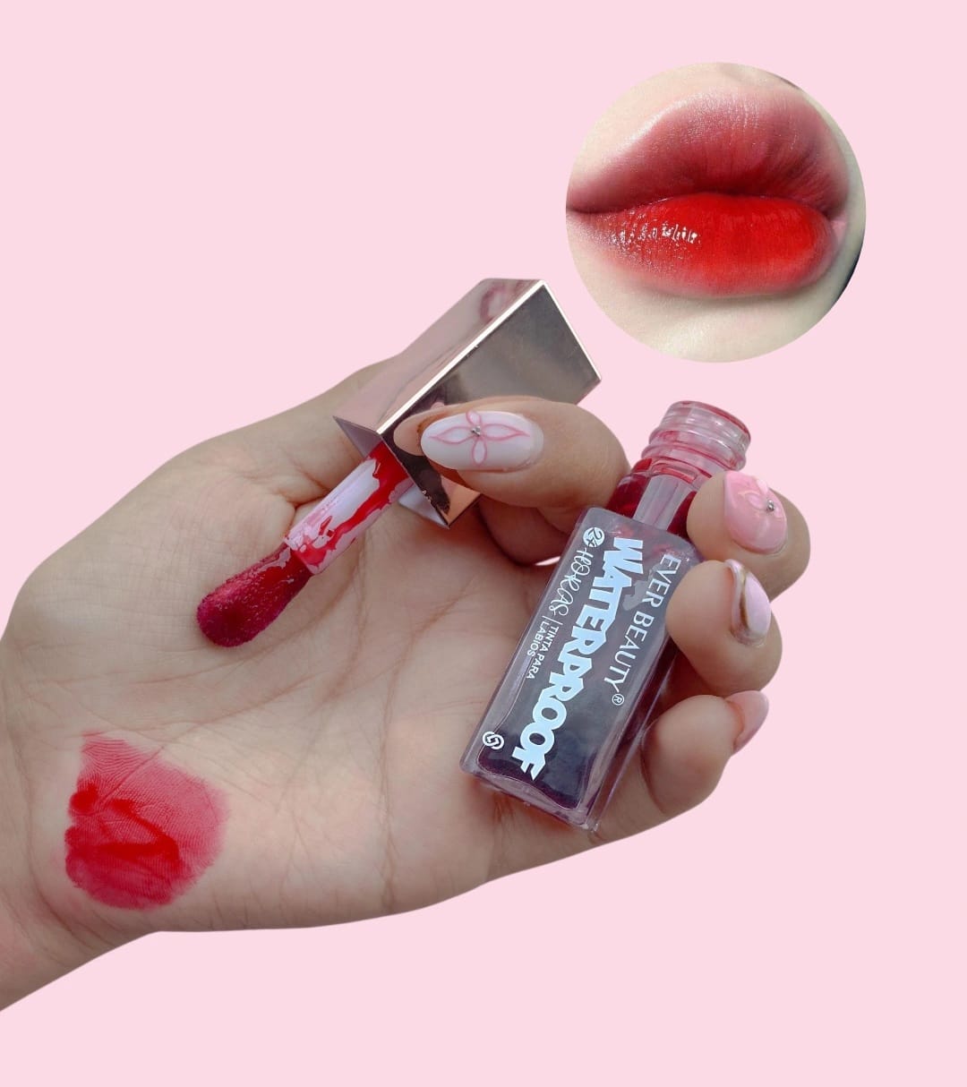 Tintas Labiales Waterproof 24H Ever Beauty