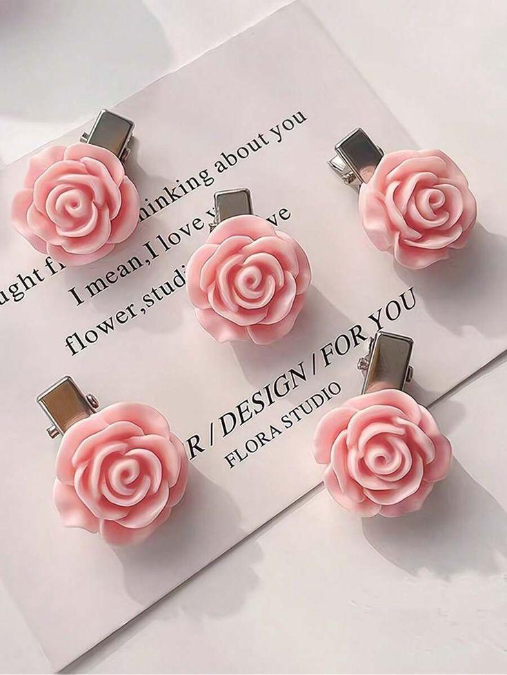 Ganchitos Rose Charm
