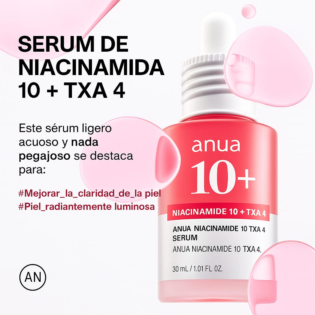 Serum Brightening Niacinamide 10% TXA 4% Anua