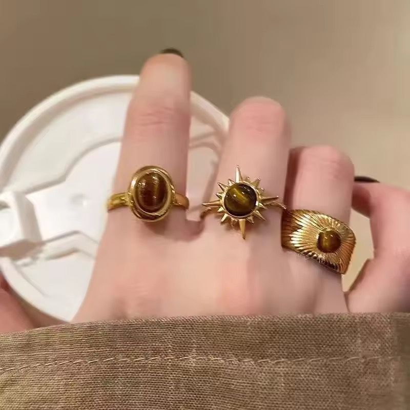 Anillos “Golden Eclipse”