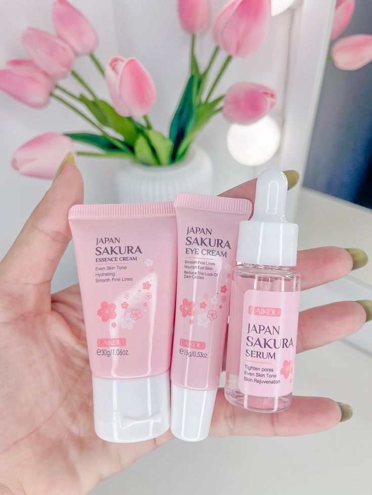 Pack de skincare Flor de Sakura