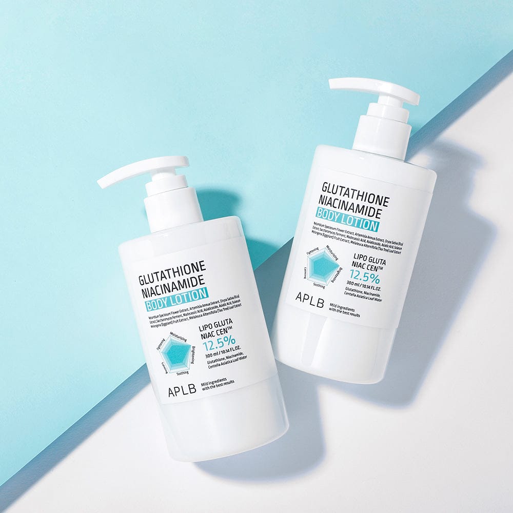 Crema corporal Glutathione & Niacinamide Glow APLB