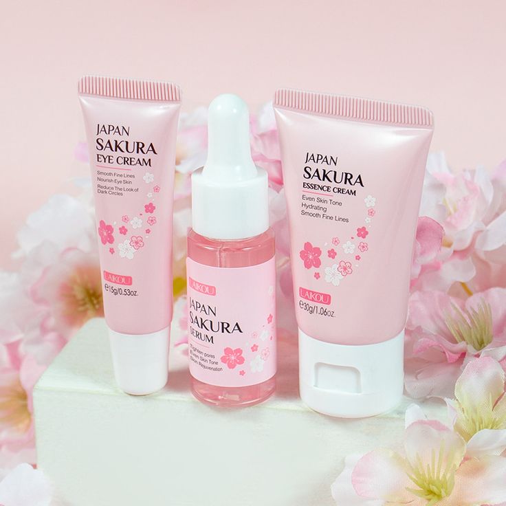 Pack de skincare Flor de Sakura