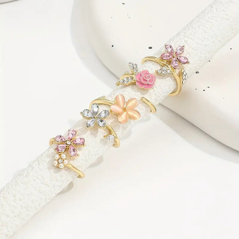 Anillos Blossom Whispers