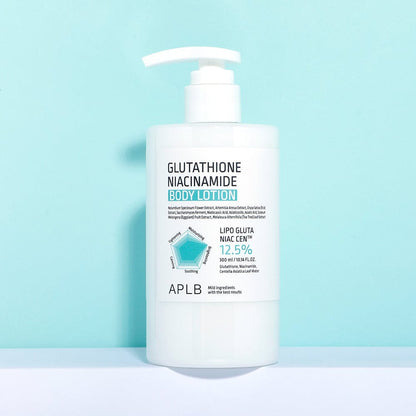 Crema corporal Glutathione & Niacinamide Glow APLB