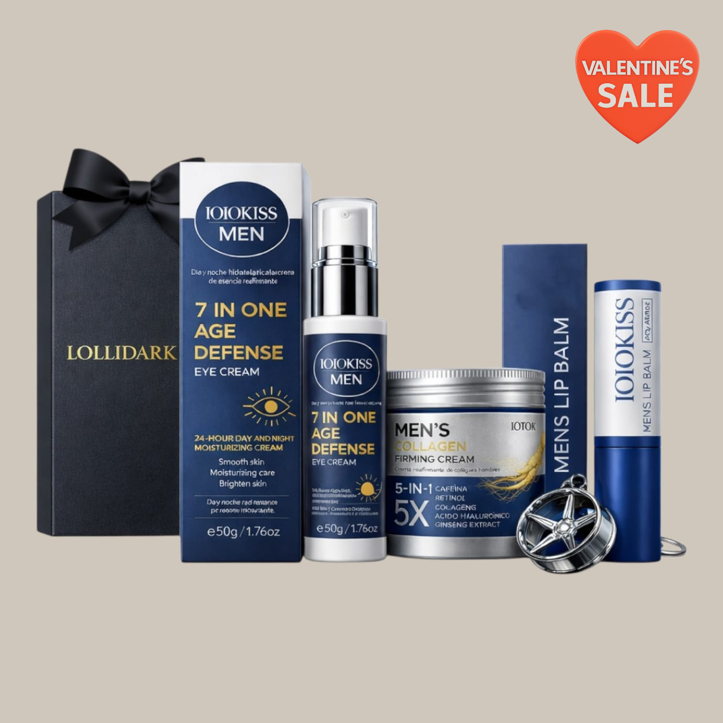 Set Skincare Valentine's Men’s Total Defense + Regalo