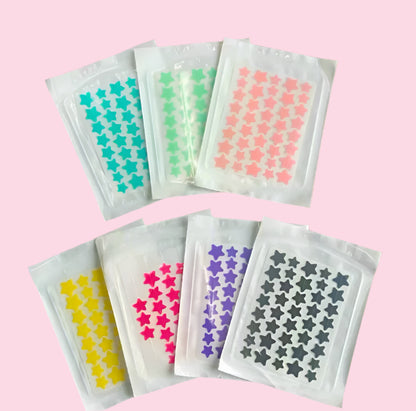 Parches para acné de estrellas de colores UNISEX