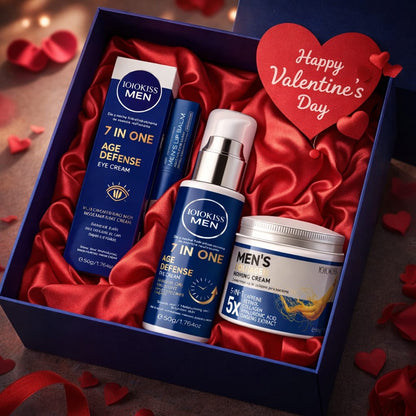 Set Skincare Valentine's Men’s Total Defense + Regalo