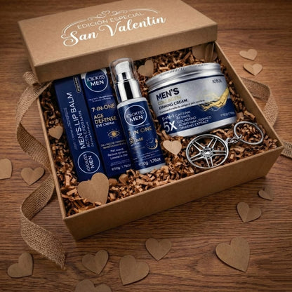 Set Skincare Valentine's Men’s Total Defense + Regalo