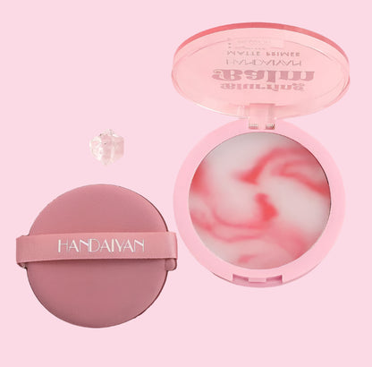 Polvo primer matificador rosa Handaiyan
