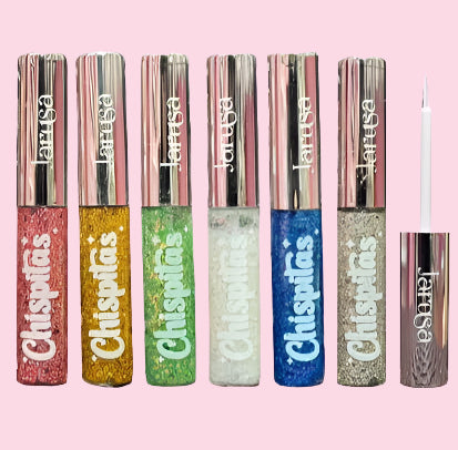 Delineador glitter chispitas Jarusa
