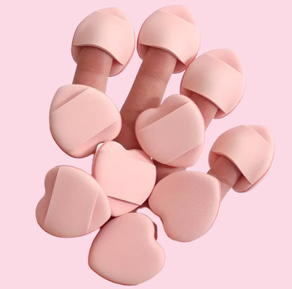 Esponja de maquillaje dedal Corazón Puff