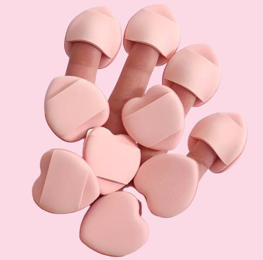 Esponja de maquillaje dedal Corazón Puff