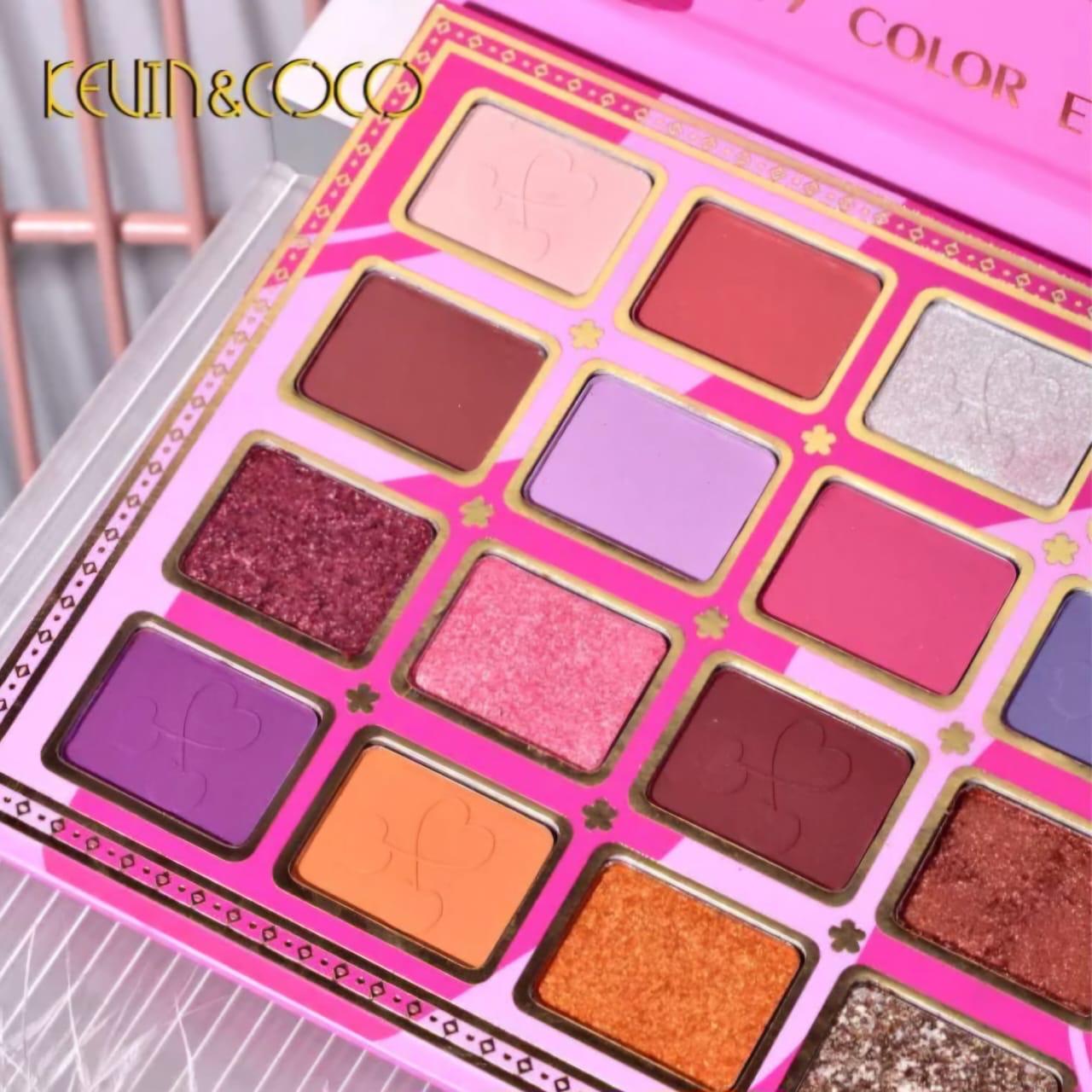 Paleta de Sombras Cheers Kevin & Coco