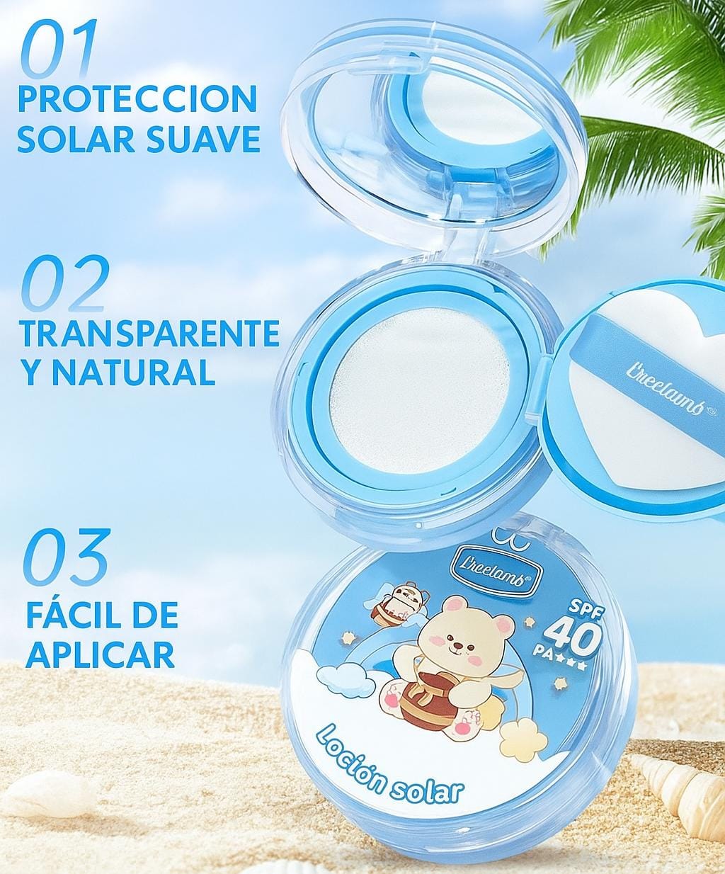 Cushion Sunblock Excelamb SPF40 PA++ –
