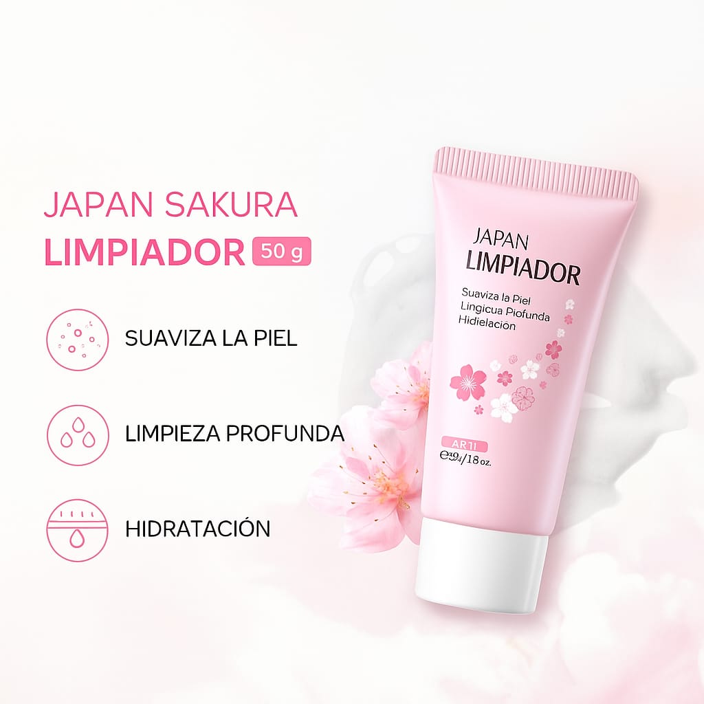 Limpiador de Flor de Sakura Japan