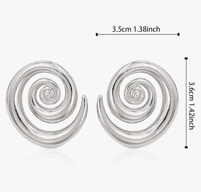 Aretes Isabella Silver