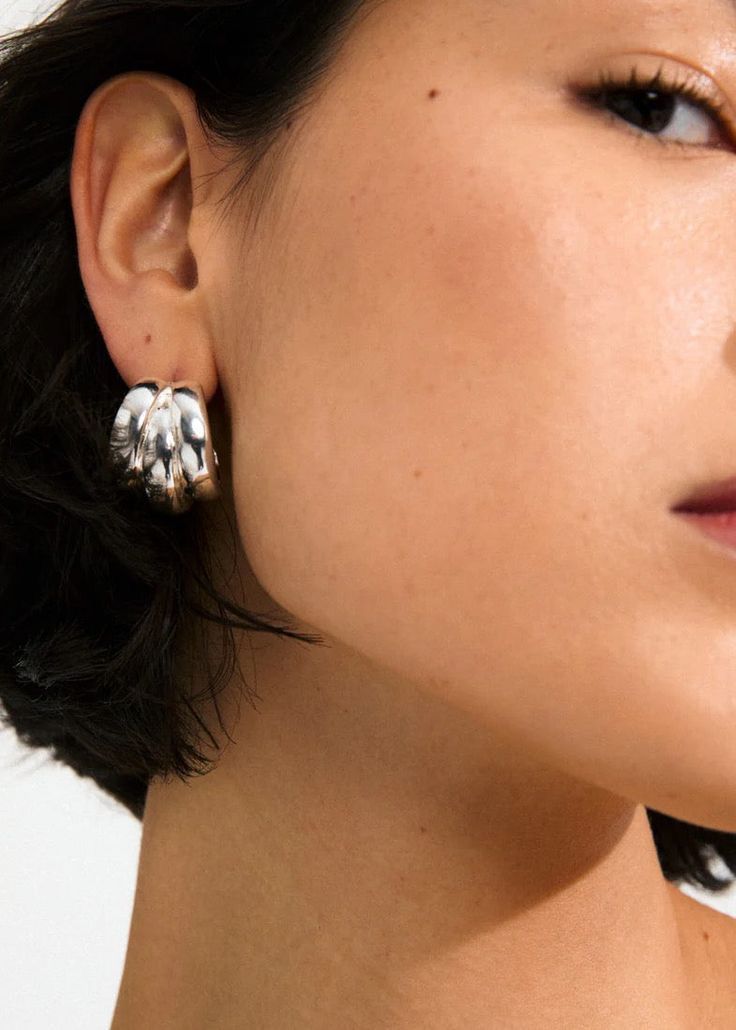 Aretes Élara Silver