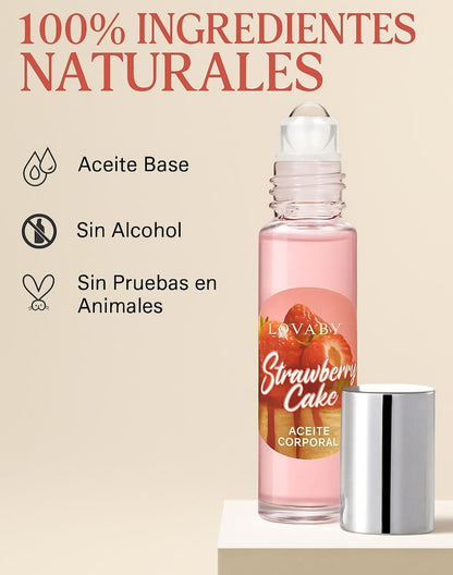 Perfume body oil “Strawberry Cake”