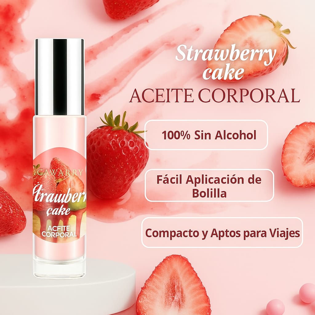 Perfume body oil “Strawberry Cake”