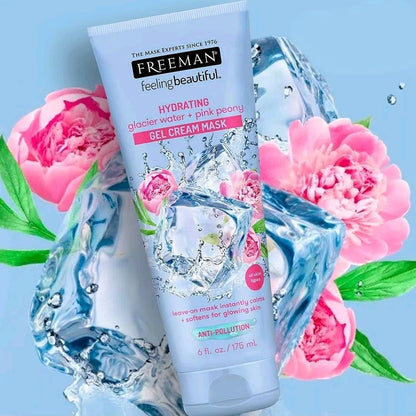 Mascarilla Hydrating Gel de Peonia y Glaciar Freeman