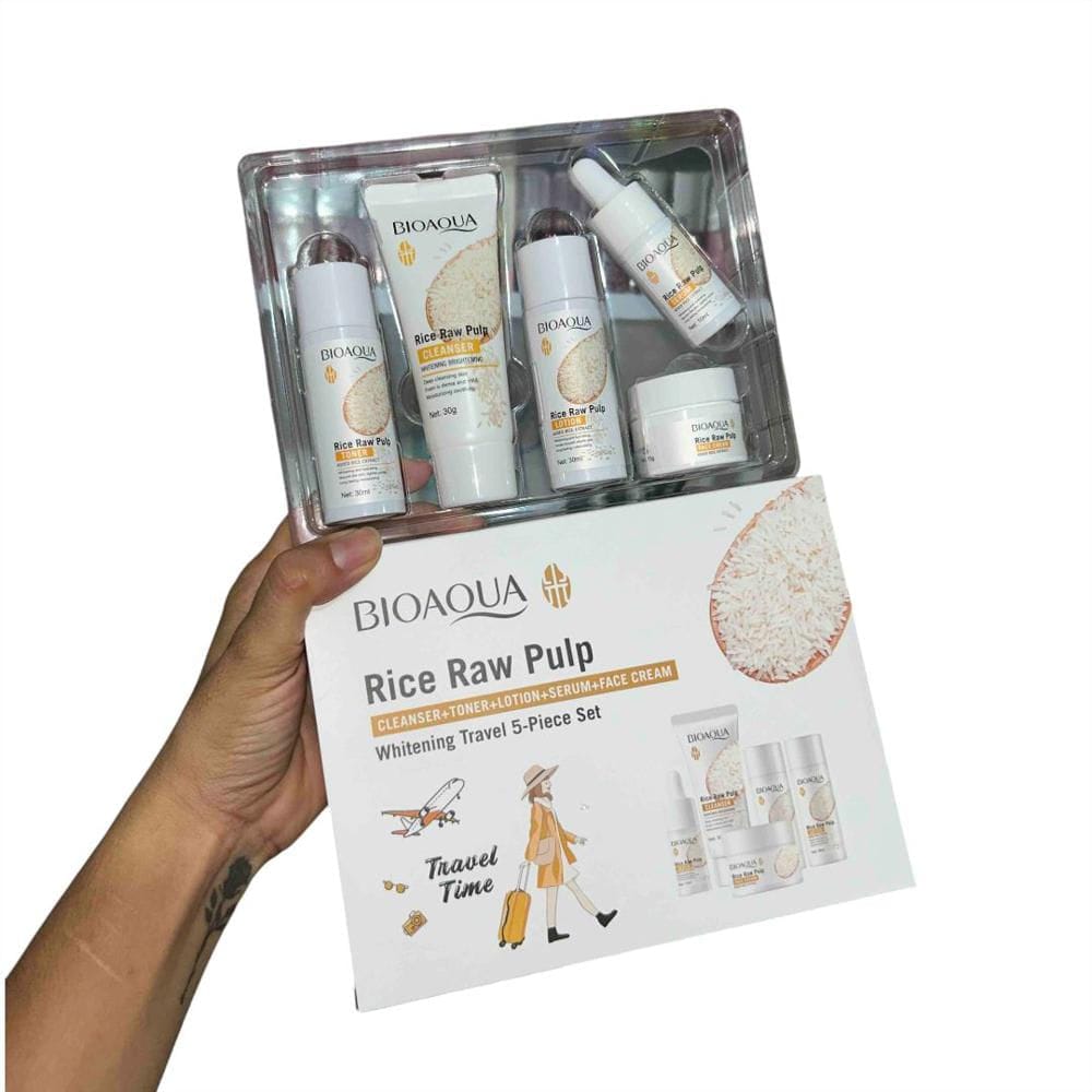 Set Skincare Rice Raw Pulp BIOAQUA