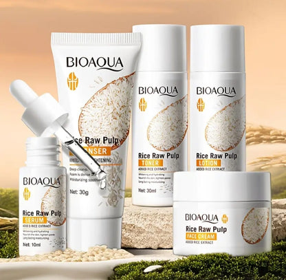 Set Skincare Rice Raw Pulp BIOAQUA