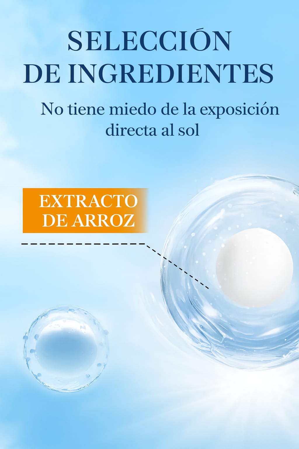Bloqueador Rice Raw Pulp SPF 50+ BIOAQUA