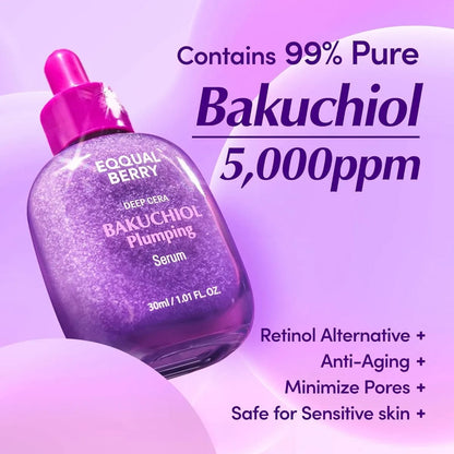 Serum Bakuchiol Plumping Glow EQQUAL BERRY