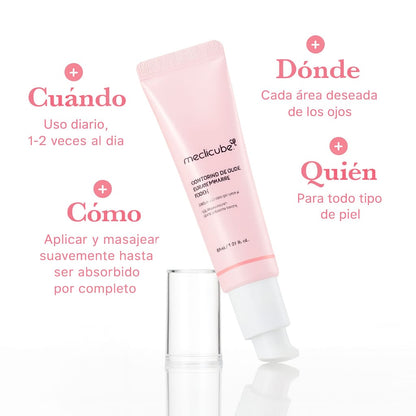 Contorno de ojos PDRN Pink Peptide Medicube
