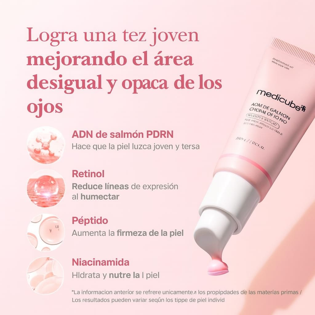 Contorno de ojos PDRN Pink Peptide Medicube