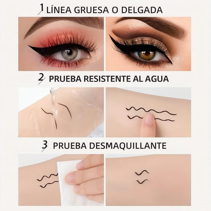 Delineador negro plumón Cat Paw