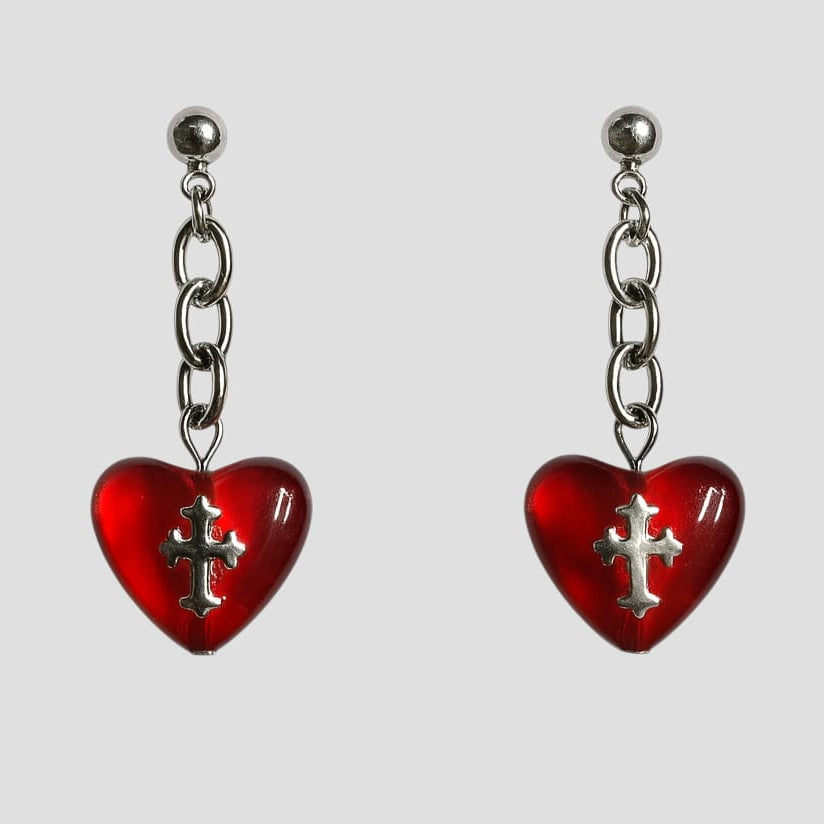 Aretes "Holy Damage" Colección Broken Hearts