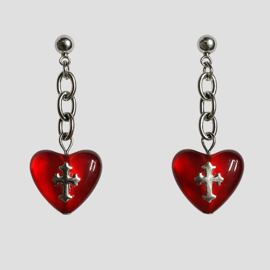 Aretes "Holy Damage" Colección Broken Hearts