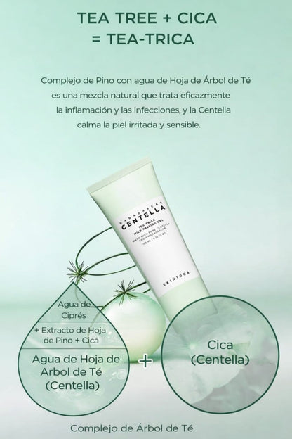 Limpiador Foam Tea-Trica BHA Madagascar Centella