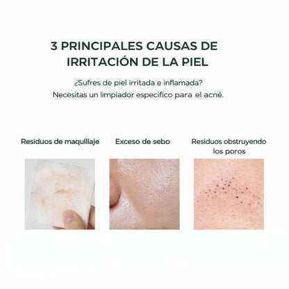 Limpiador Foam Tea-Trica BHA Madagascar Centella