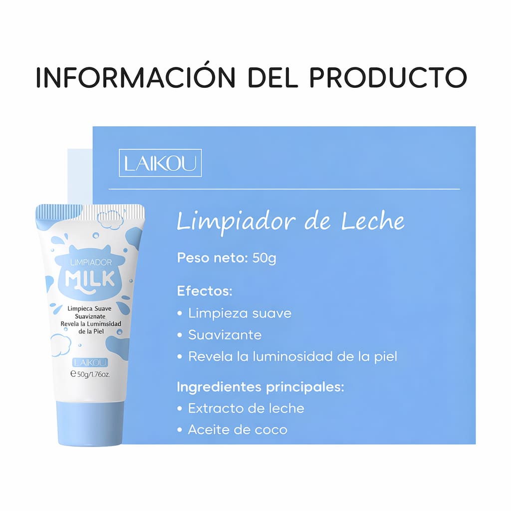 Limpiador Milk Laikou