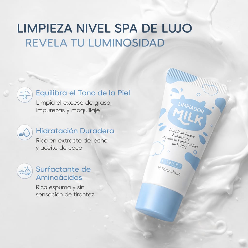Limpiador Milk Laikou