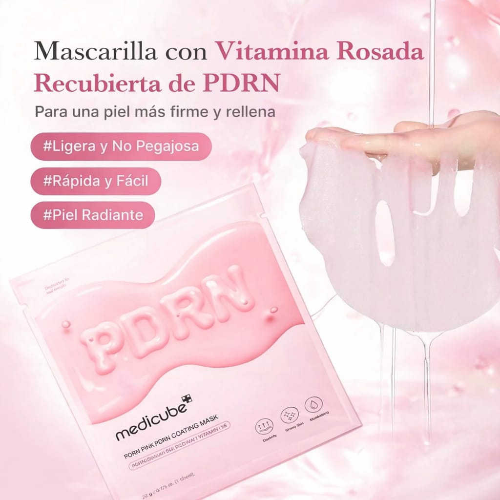 Mascarilla Pink PDRN Vita Coating Medicube
