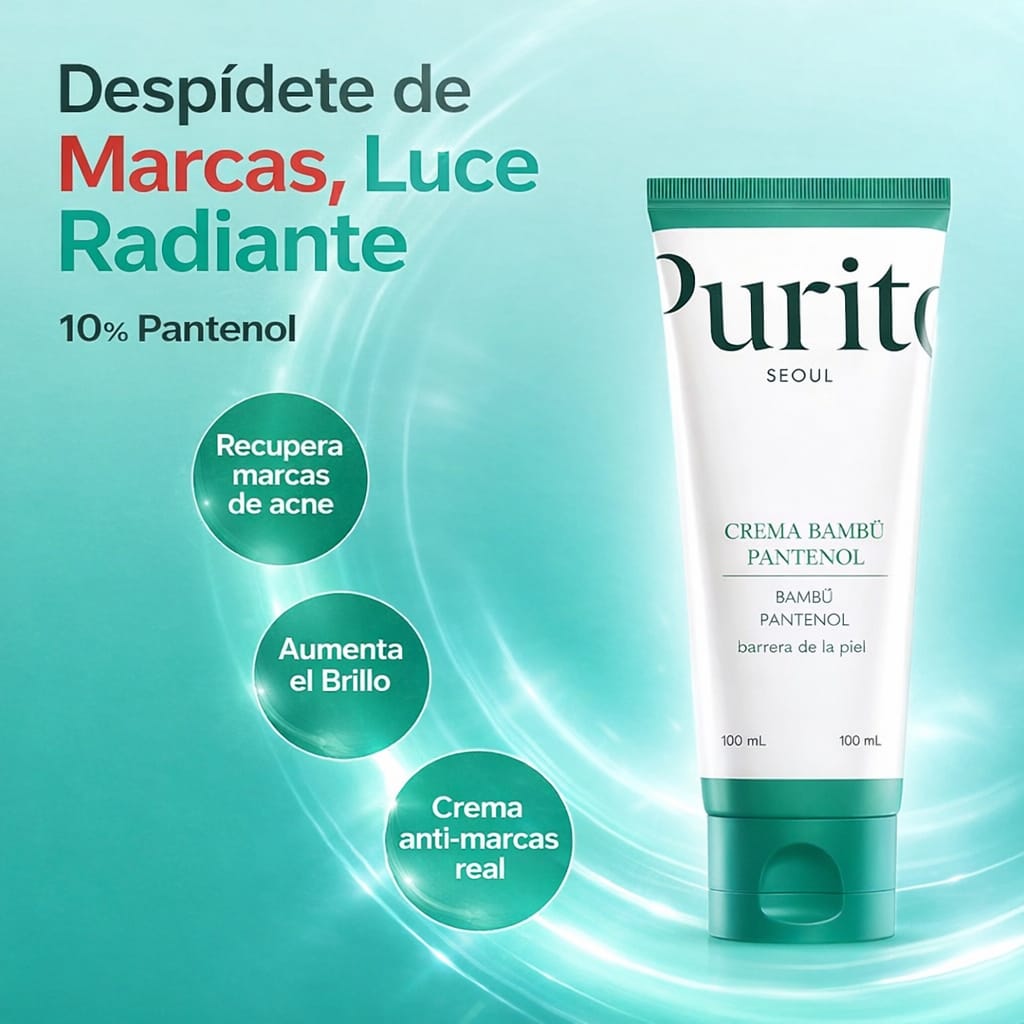 Crema Mighty Bamboo Panthenol Purito