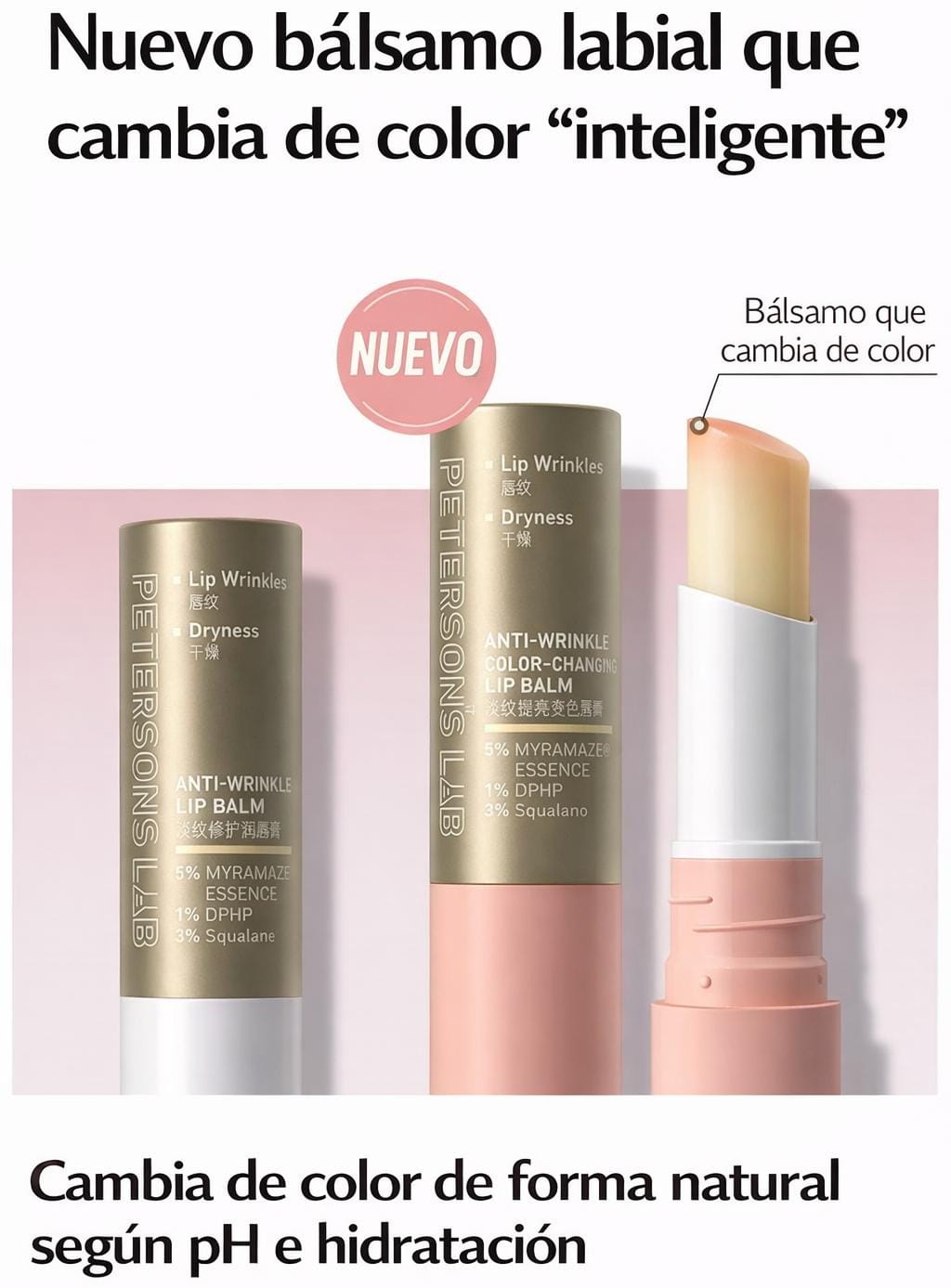 Bálsamo Anti-Wrinkle Color-Changing PETERSON'S LAB