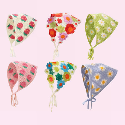 Bandana Crochet Strawberry Jennie