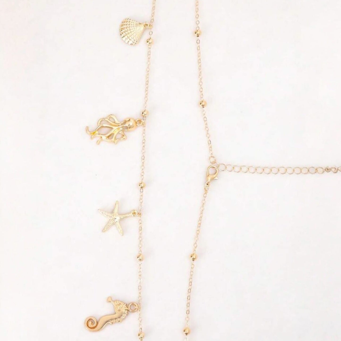 Cinturilla Cadena Sea Charms