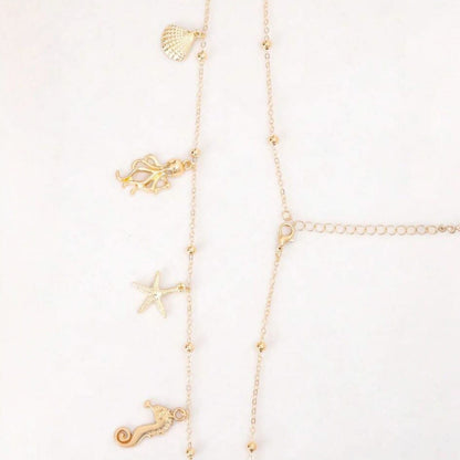 Cinturilla Cadena Sea Charms