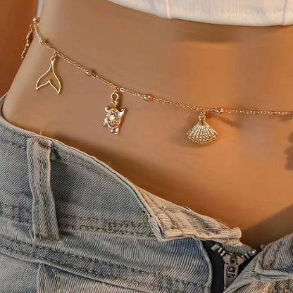 Cinturilla Cadena Sea Charms