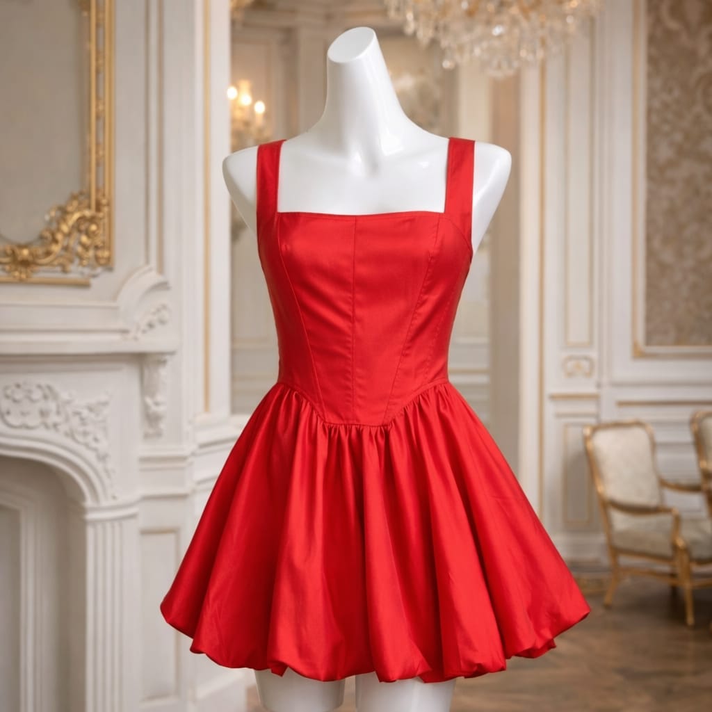 Vestido Scarlet Bloom