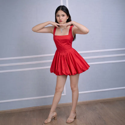 Vestido Scarlet Bloom